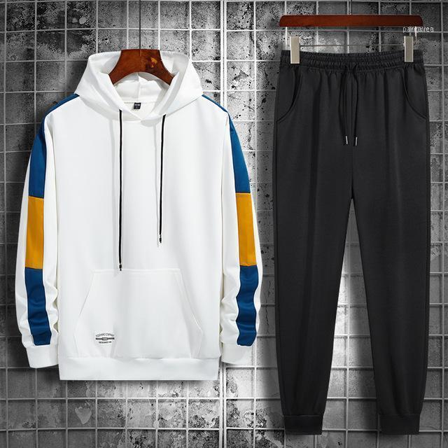 Men's Tracksuits Men Tracksuit Jogging Suit Side Splice Hoodies Set Male Fleece Hoodies+Pants Workout Two Piece Sets Gym Sportswear Clothing, Gray
Men's Tracksuits Men Tracksuit Jogging Suit Side Splice Hoodies Set Male Fleece Hoodies+Pants Workout Two Piece Sets Gym Sportswear Clothing, Gray
