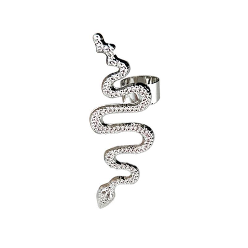 Gothic Punk Snake Earing Cuff Clips Without Piercing Non Pierced Clip Earrings Ear Cuffs for Women Men Black Jewelry 1 Piece
Gothic Punk Snake Earing Cuff Clips Without Piercing Non Pierced Clip Earrings Ear Cuffs for Women Men Black Jewelry 1 Piece