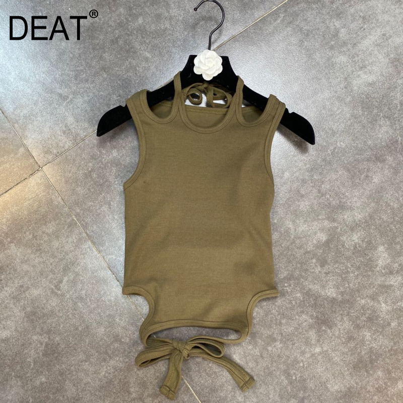 summer fashion women clothes straps knitting pullover badage slim high waist short top female sexy WS02501L 210525, Green
summer fashion women clothes straps knitting pullover badage slim high waist short top female sexy WS02501L 210525, Green