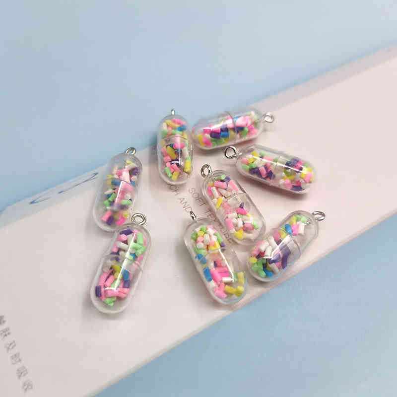 10pcs Kawaii Capsule Resin Charms for Jewelry Making Cute Pendant DIY Earings Keychain Accessories C345
10pcs Kawaii Capsule Resin Charms for Jewelry Making Cute Pendant DIY Earings Keychain Accessories C345