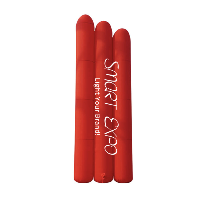 Giant Inflatable Square Arch Display 0.7xW10xH6.2 m 3 Pieces Combined Set for Event Promotion with Custom Printing and Blower