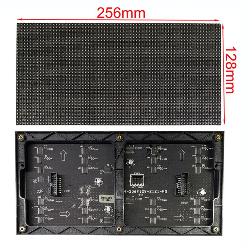 Indoor Full-Color LED Display Panel 256X128mm Size HUB75 Interface Stage Background Screen Unit Board
Indoor Full-Color LED Display Panel 256X128mm Size HUB75 Interface Stage Background Screen Unit Board