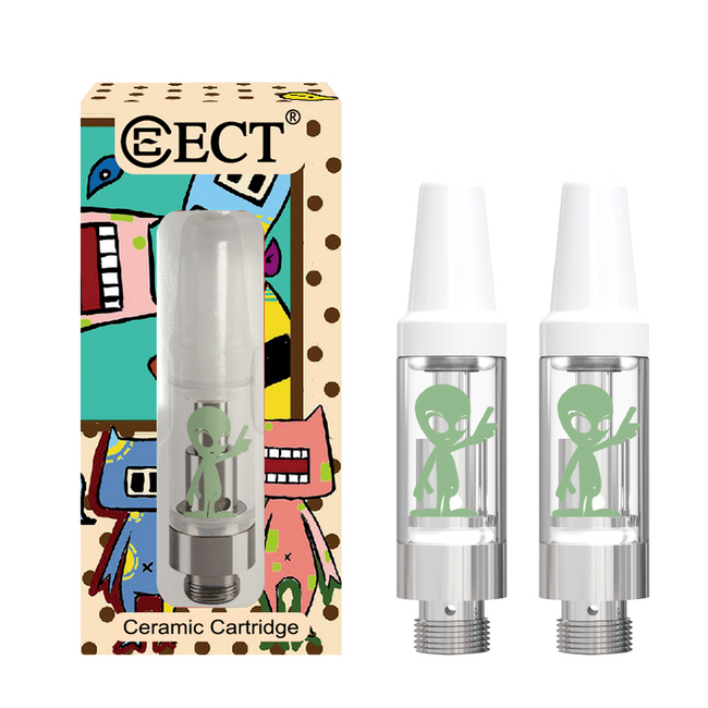 ECT Kenjoy B2 Alien Cartridge Pyrex Glass Atomizer With Ceramic Coil Mouthpiece 1ml Vape Tank 510 Thread Fit Preheat Battery Vape Mods
ECT Kenjoy B2 Alien Cartridge Pyrex Glass Atomizer With Ceramic Coil Mouthpiece 1ml Vape Tank 510 Thread Fit Preheat Battery Vape Mods