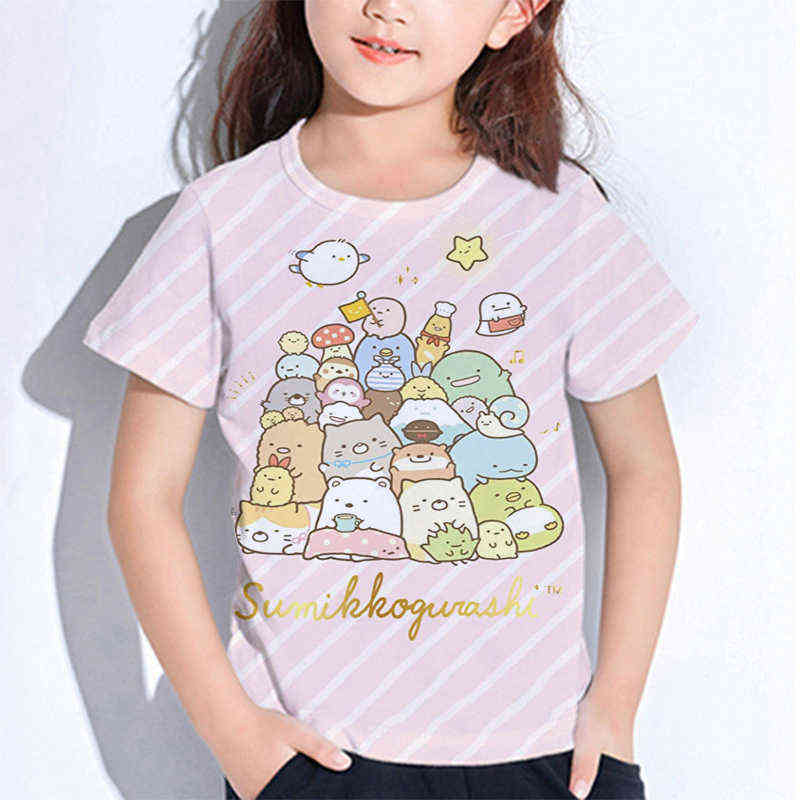 Kids Sumikko Gurashi t Shirts Summer Children Cartoon 3d Print t Shirts Boys Girls Teens Tshirts Camiseta Toddler Anime Tee Tops 0315
Kids Sumikko Gurashi t Shirts Summer Children Cartoon 3d Print t Shirts Boys Girls Teens Tshirts Camiseta Toddler Anime Tee Tops 0315
