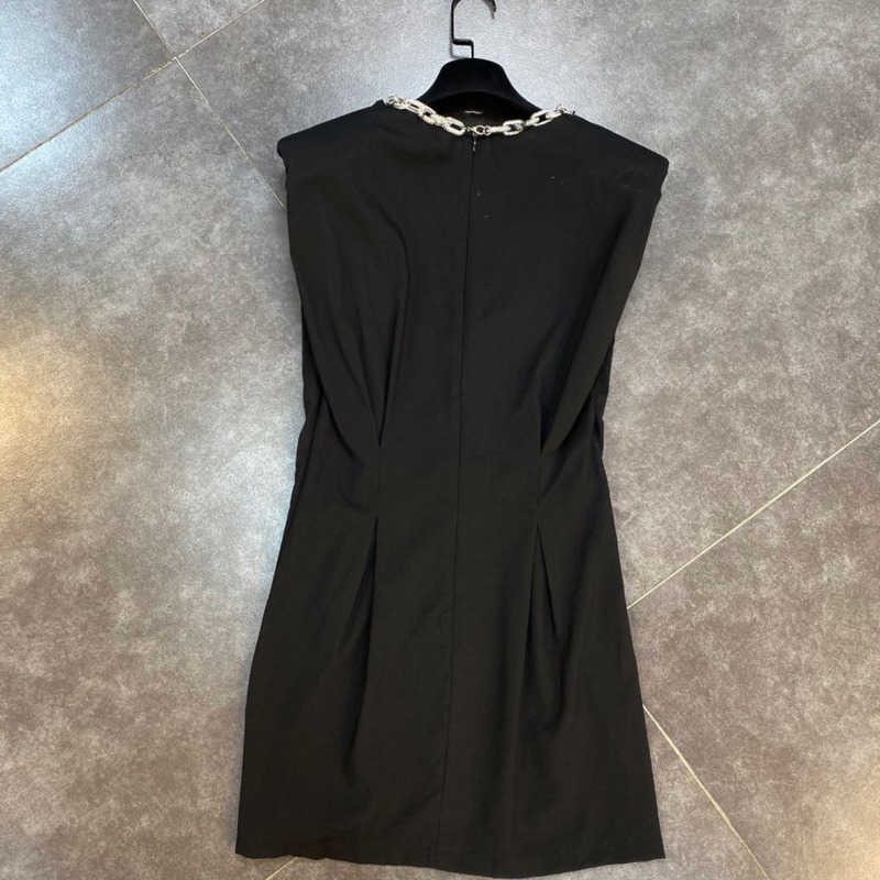 DEAT Women Dress Fashion Short Sleeveless A-line Dress For Women Spring Summer Fashion Ladies HR324 210709