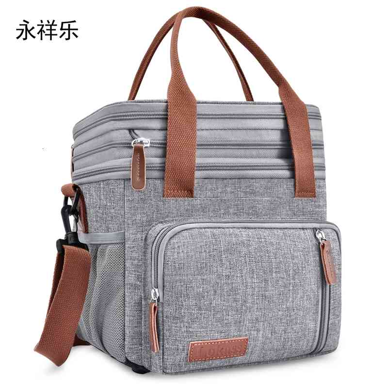 Double layer large capacity portable fresh-keeping ice urban simple single shoulder outdoor picnic bag, Red
Double layer large capacity portable fresh-keeping ice urban simple single shoulder outdoor picnic bag, Red