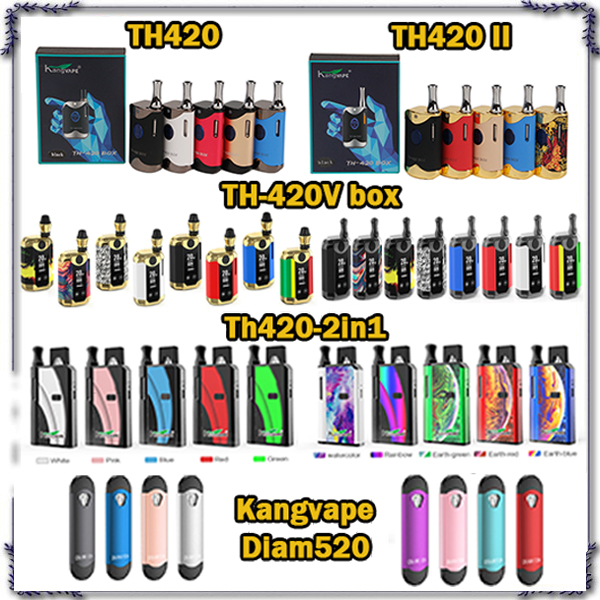 100% Original Kangvape Diam520 TH420 TH-420 II TH420 v box Starter Kit VV Battery Box Mod Thick Oil Cartridge Tank Authentic, Multi
100% Original Kangvape Diam520 TH420 TH-420 II TH420 v box Starter Kit VV Battery Box Mod Thick Oil Cartridge Tank Authentic, Multi