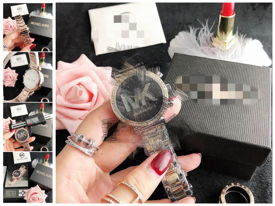 019 michaelmkkors Fashion designer Diamond Watches women Girl Big letters women Clock Wristwatch steel band watch Quartz watch men, Black;brown
019 michaelmkkors Fashion designer Diamond Watches women Girl Big letters women Clock Wristwatch steel band watch Quartz watch men, Black;brown