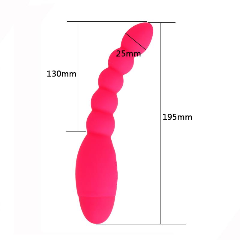 Sex Toys For Couples OLO 10 Speed BuPlug Vibrator Anal Plug Vaginal Stimulator Bead Women Men Masturbation Prostate Massage