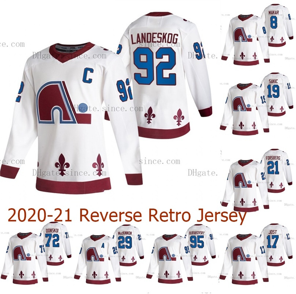 Colorado Avalanche Nathan MacKinnon 2020-21 Reverse Retro Hockey Jersey Cale Makar Tyson Jost Gabriel Landeskog Mikko Rantanen Cole Mens S, As picture
Colorado Avalanche Nathan MacKinnon 2020-21 Reverse Retro Hockey Jersey Cale Makar Tyson Jost Gabriel Landeskog Mikko Rantanen Cole Mens S, As picture