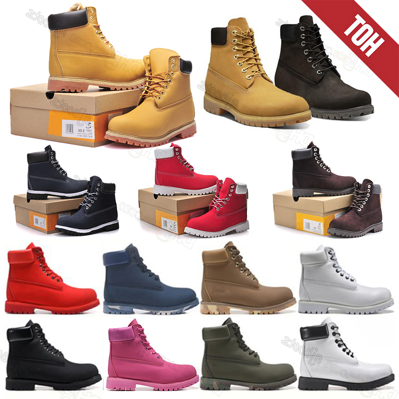 Fashion timber platform land boots designer mens womens leather shoes top quality Ankle winter boot for cowboy yellow red blue black pink
Fashion timber platform land boots designer mens womens leather shoes top quality Ankle winter boot for cowboy yellow red blue black pink