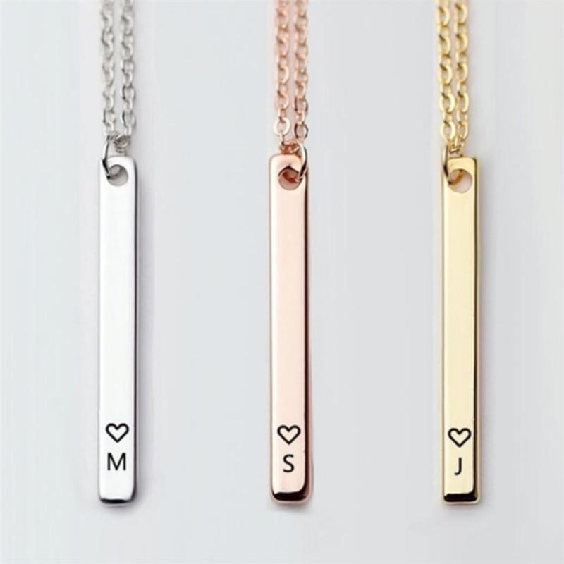 Pendant Necklaces 26 Alphabet Disc Letter Couple Select A- Z Initial Stamped Name Chain Necklace Lover Gift, Silver
Pendant Necklaces 26 Alphabet Disc Letter Couple Select A- Z Initial Stamped Name Chain Necklace Lover Gift, Silver
