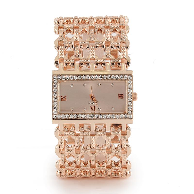 Wristwatches Luxury Bracelet Wrist Watches For Women Stylish Fashion Gold Alloy Strap Ladies Watch Women's Clock Montre Femme
Wristwatches Luxury Bracelet Wrist Watches For Women Stylish Fashion Gold Alloy Strap Ladies Watch Women's Clock Montre Femme