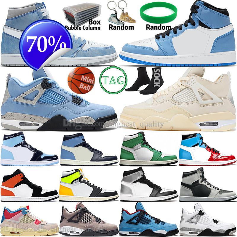 2022 Hyper Royal 1 1s University Blue Mens Basketball Shoes 4 4s Sail Obsidian Unc Silver Toe Black Cat Bred Shattered Backboard Fearless Men, Customize
2022 Hyper Royal 1 1s University Blue Mens Basketball Shoes 4 4s Sail Obsidian Unc Silver Toe Black Cat Bred Shattered Backboard Fearless Men, Customize