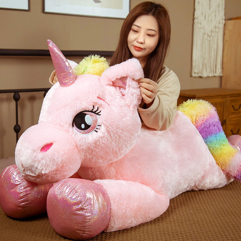 Kawaii Unicorn Plushie Stuffed Animal Crossing Toys Soft Big Horse Skin Semi-Finished Pillow Cushion Birthday Gift For Girl Kids
Kawaii Unicorn Plushie Stuffed Animal Crossing Toys Soft Big Horse Skin Semi-Finished Pillow Cushion Birthday Gift For Girl Kids