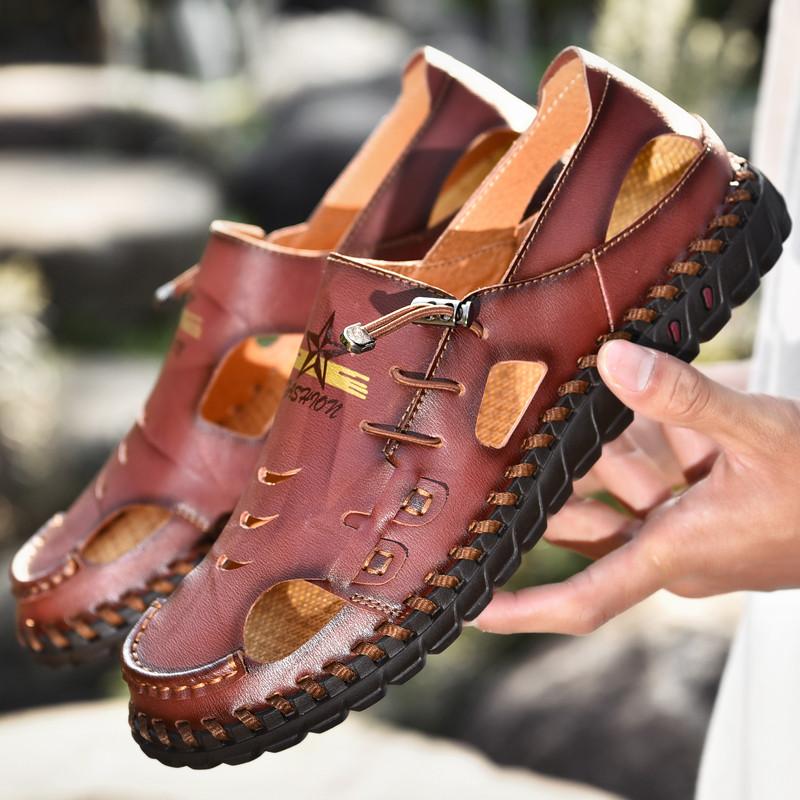 Slippers Zapatillas Casual Fashion Shoes Men's Sneakers Men Leisure Leather Sports Summer Sapato Masculino, Black
Slippers Zapatillas Casual Fashion Shoes Men's Sneakers Men Leisure Leather Sports Summer Sapato Masculino, Black