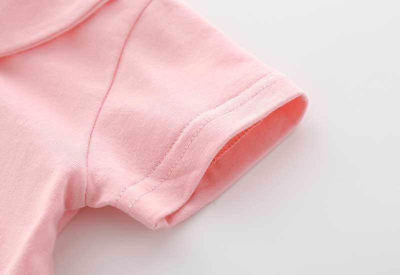 New 2021 spring fashion newborn baby boy clothes Cotton cartoon Little bear new born Toddler baby girl romper and hat Bibs Sets H0824