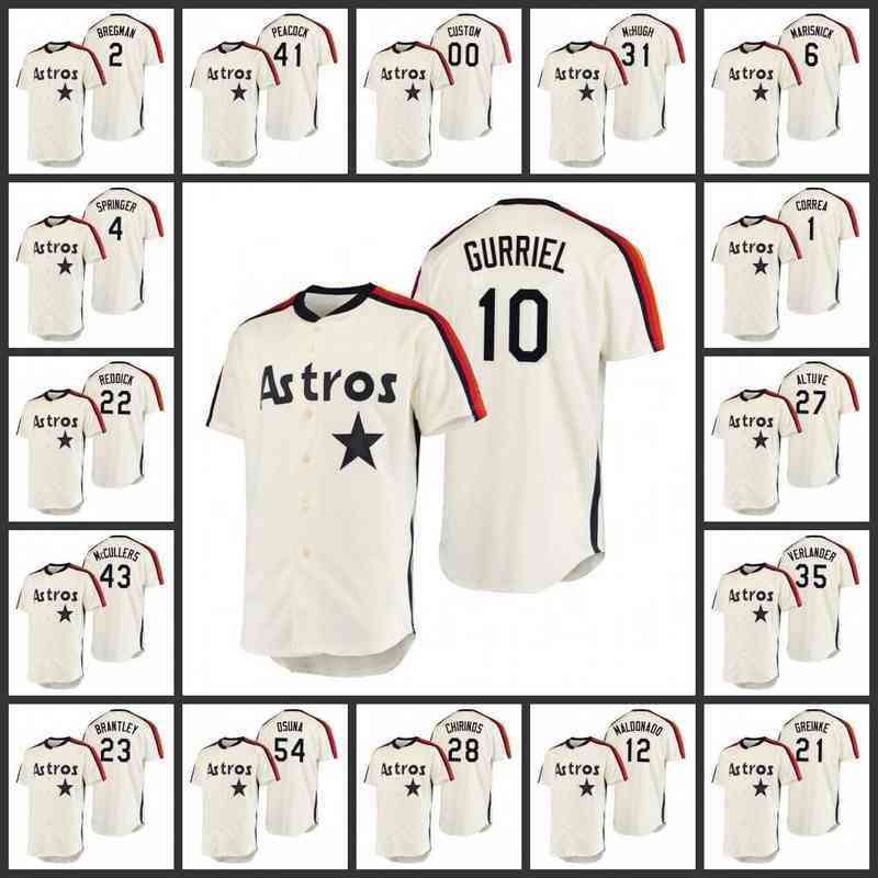 Houston's Astros Men Women Youth #1 Carlos Correa 2 Alex Bregman 4 George Springer 27 Jose Altuve Custom Cream Oilers Cooperstown Collection, Black
Houston's Astros Men Women Youth #1 Carlos Correa 2 Alex Bregman 4 George Springer 27 Jose Altuve Custom Cream Oilers Cooperstown Collection, Black