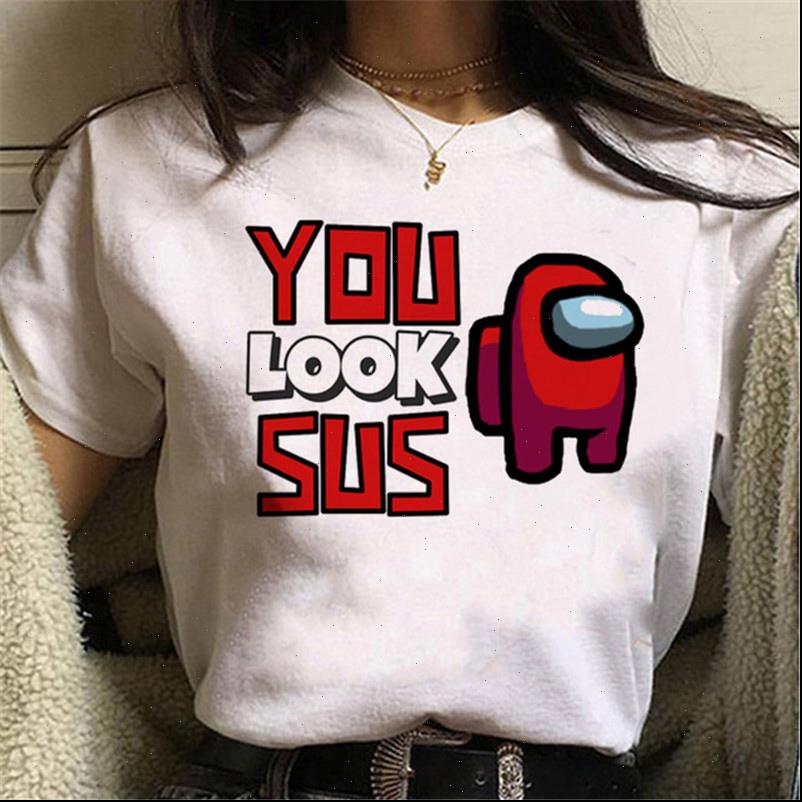 Womens T Shirt Game Among Us Women Kawaii Short Sleeves Tops Cartoon Graphic Tees Funny Harajuku Female Streetwear, White
Womens T Shirt Game Among Us Women Kawaii Short Sleeves Tops Cartoon Graphic Tees Funny Harajuku Female Streetwear, White