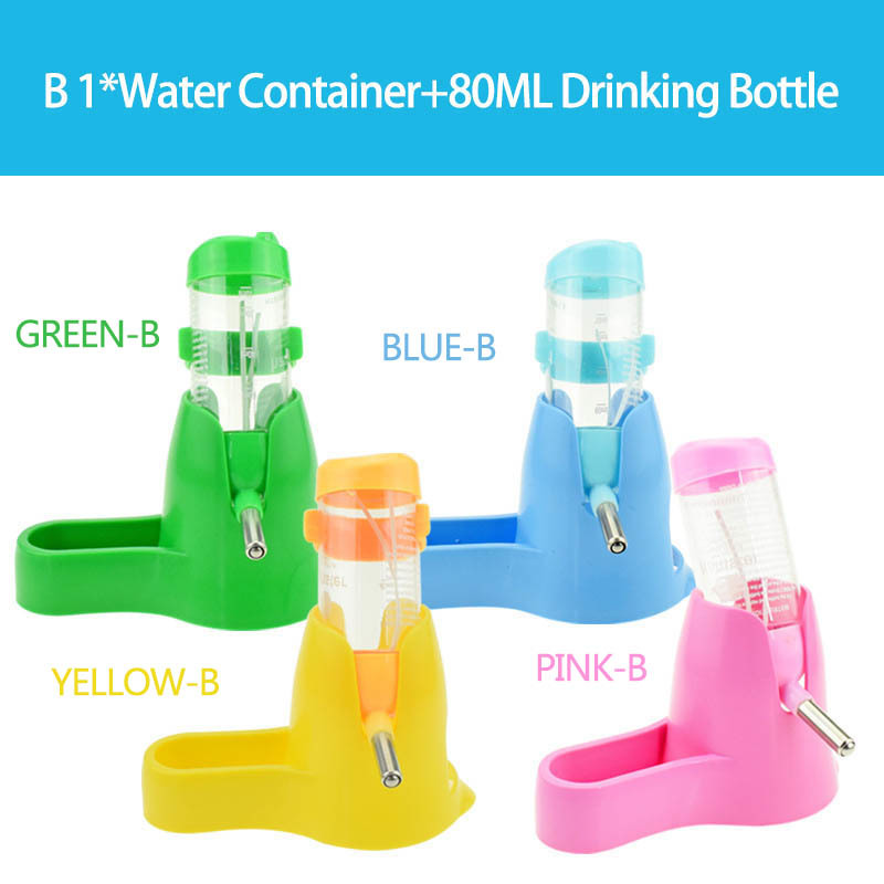 Hamster Water Bottle Small Animal Accessories Automatic Feeding Device Food Container 3 Styles 1 Pc Pet Drinking Bottles