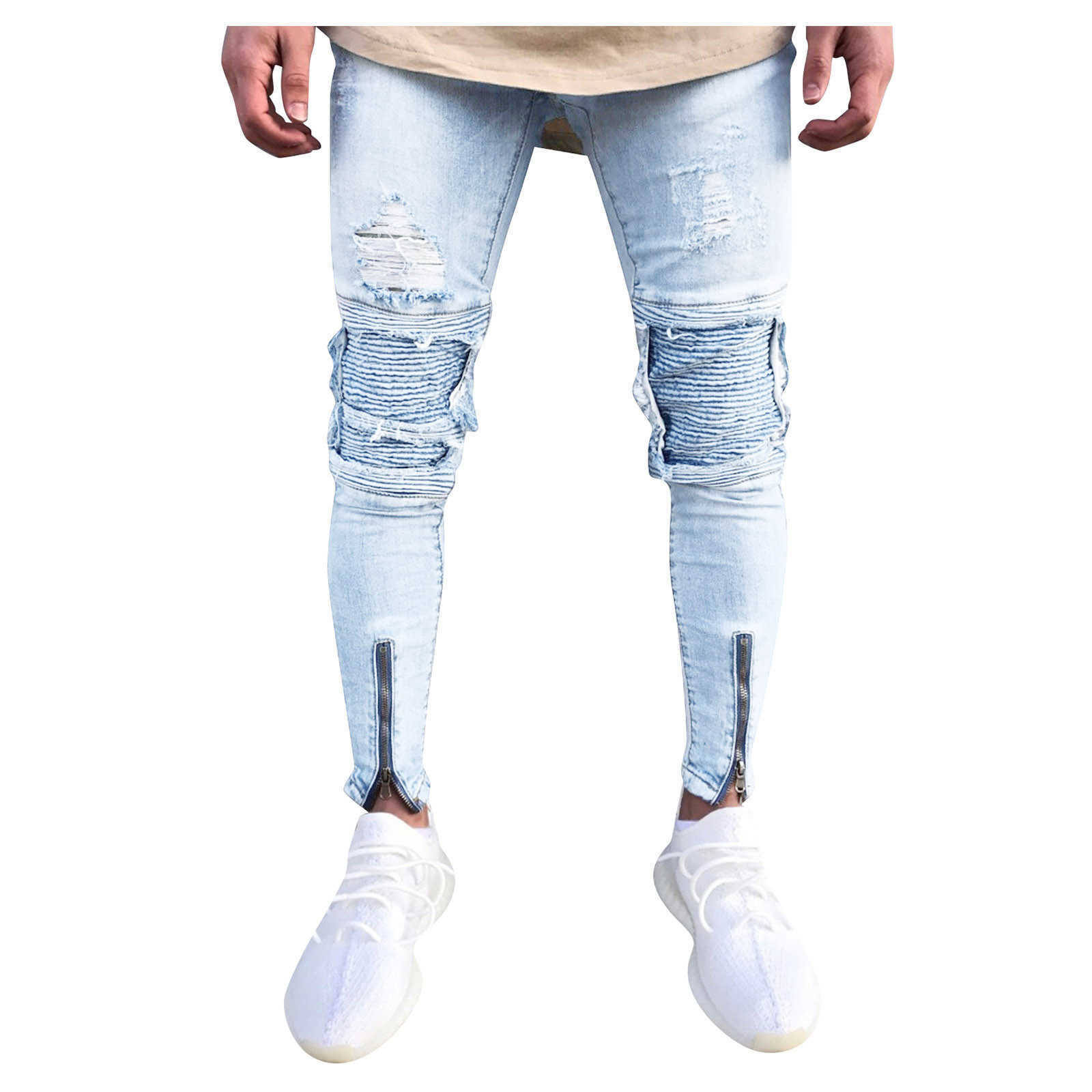 Mens Casual Fitness Bodybuilding Pocket Skin Full Length Sports Denim Pants Length High Quality Sports Pants Jeans For Men 2021 X0621, Blue
Mens Casual Fitness Bodybuilding Pocket Skin Full Length Sports Denim Pants Length High Quality Sports Pants Jeans For Men 2021 X0621, Blue
