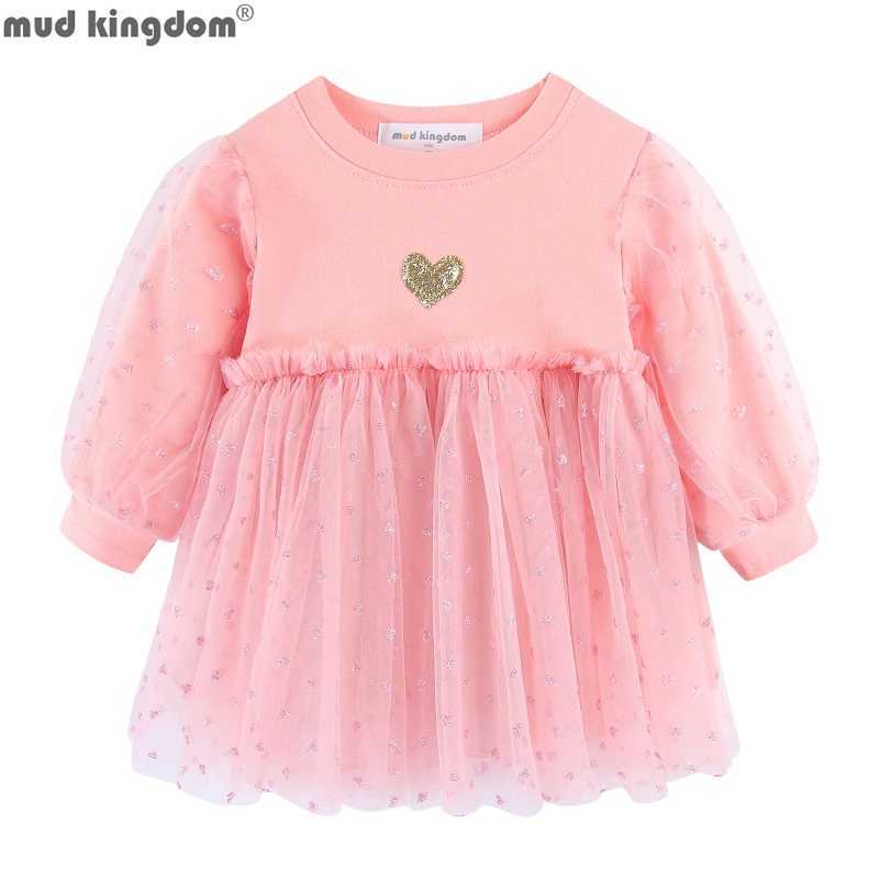 Mudkingdom Sparkle Heart Sweatshirt Dress for Toddler Girl Tulle Sleeve Dresses Fluffy Kids Clothes Girls Spring Autumn Wear 210615, Red
Mudkingdom Sparkle Heart Sweatshirt Dress for Toddler Girl Tulle Sleeve Dresses Fluffy Kids Clothes Girls Spring Autumn Wear 210615, Red