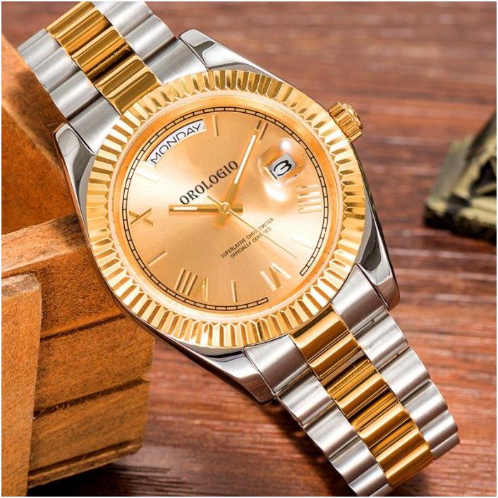 montre de luxe Mens Watches 41mm Automatic Movement full Stainless Steel Watches 2813 Mechanical Wristwatches waterproof Luminous U1 factory, Slivery;brown
montre de luxe Mens Watches 41mm Automatic Movement full Stainless Steel Watches 2813 Mechanical Wristwatches waterproof Luminous U1 factory, Slivery;brown
