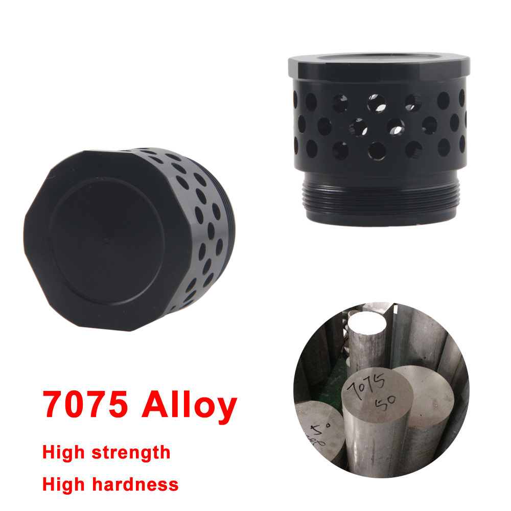 shipping aluminum 1/2x28 5/8x24 13/16x16 1.375X24 male threaded adapter end cap for solvent traps Napa 4003 fuel filter