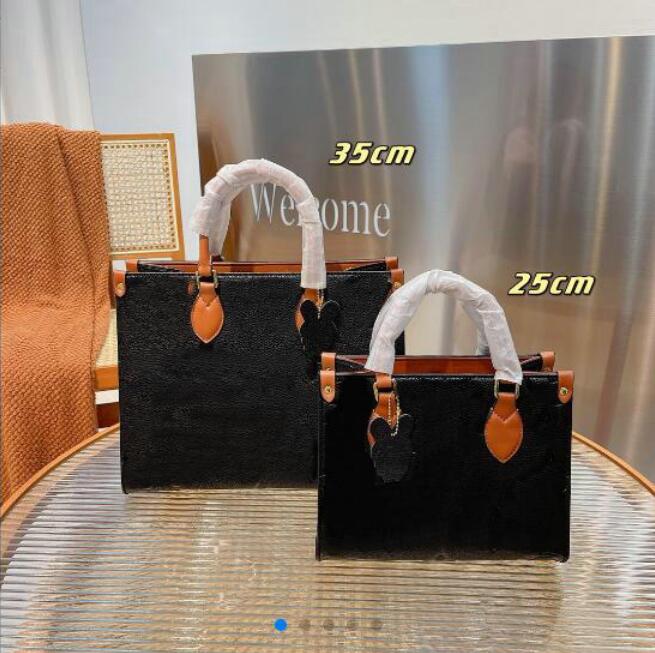 Designers Onthego Shopping Bags Fashion crossbody leather tote Handbag embossed Totes handbag High Quality women Shoulder handbags purse, 4# 25cm 
Designers Onthego Shopping Bags Fashion crossbody leather tote Handbag embossed Totes handbag High Quality women Shoulder handbags purse, 4# 25cm