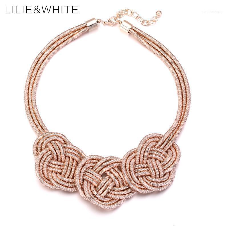 LILIE&WHITE Auspicious Clouds Knot Collar Bib Statement Necklace For Girls Ethnic Style Rope Women Jewelry1
LILIE&WHITE Auspicious Clouds Knot Collar Bib Statement Necklace For Girls Ethnic Style Rope Women Jewelry1