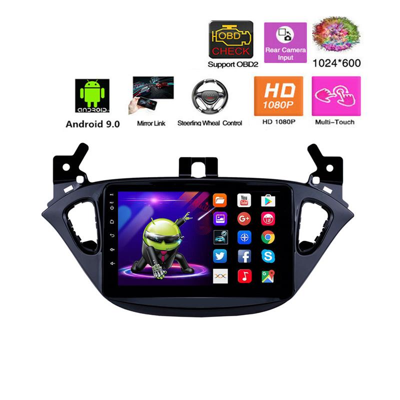 Car Dvd Player for 2015-2019 Opel Corsa/2013-2016 Opel Adam Touch Screen 8 Inch Download Gps Software