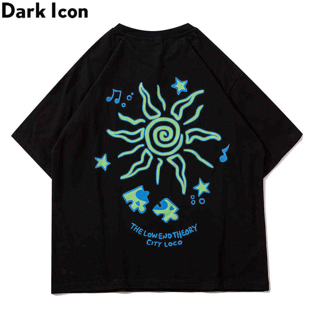 Floral Hip-hop Tshirt Men Women Oversized Men's T-shirt Cotton Tee 210603, Black 
Floral Hip-hop Tshirt Men Women Oversized Men's T-shirt Cotton Tee 210603, Black