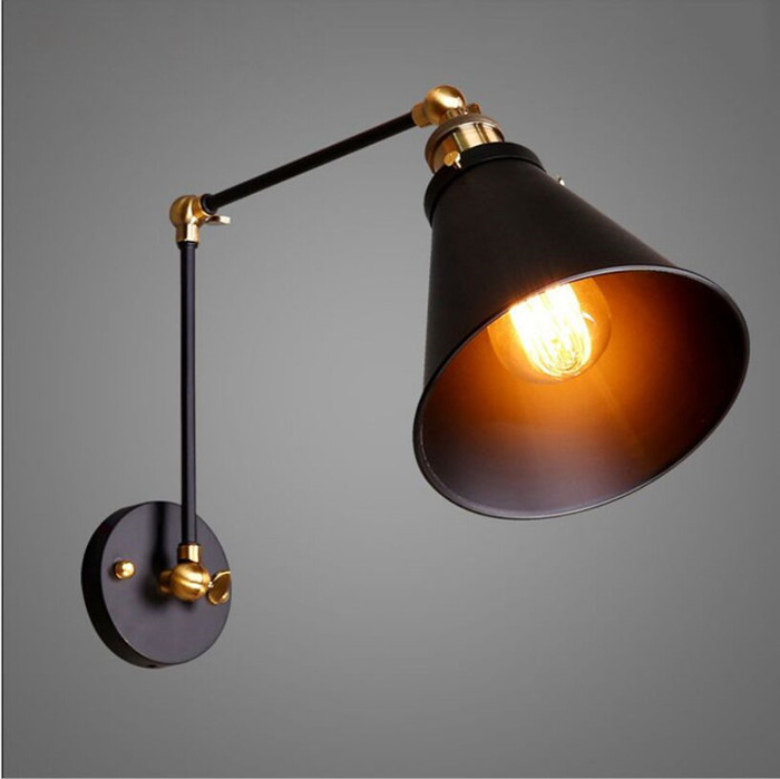 Industrial LED wall lamp adjustable , vintage style luminaire, for corridor, ladder, loft decoration, with long arms F-WL5013C
Industrial LED wall lamp adjustable , vintage style luminaire, for corridor, ladder, loft decoration, with long arms F-WL5013C