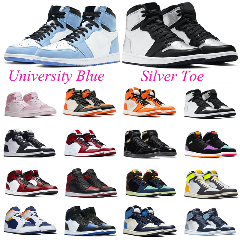 1 high OG basketball shoes 1s University Blue Silver Toe Midnight Navy chicago UNC Patent men women Sneakers trainers manbasketballshoes
1 high OG basketball shoes 1s University Blue Silver Toe Midnight Navy chicago UNC Patent men women Sneakers trainers manbasketballshoes