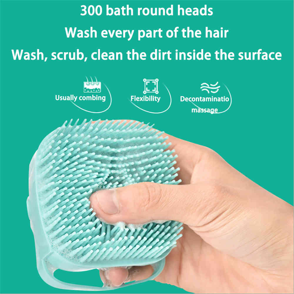 Soft Silicone Brushes Pet Dog Shampoo Massager Brush Cat bathe Comb Grooming Shower Brush For Bathing Short Hair Pet Products