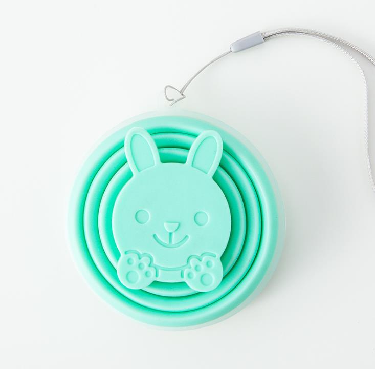 200ML Silicone Folding Water Bottles Outdoor Travel Portable Retractable Cup Cute Storage Sport Drinkware SN2349 Z260202