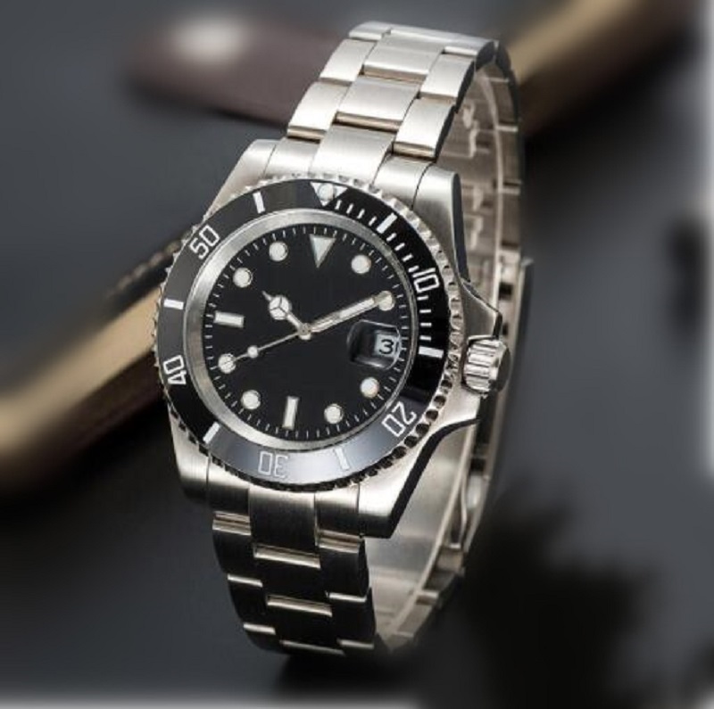 U1 Mens Watches 41mm Automatic Mechanical Watch Stainless Steel Blue Black Ceramic Sapphire WristWatches Super luminous montre de luxe, Slivery;brown
U1 Mens Watches 41mm Automatic Mechanical Watch Stainless Steel Blue Black Ceramic Sapphire WristWatches Super luminous montre de luxe, Slivery;brown