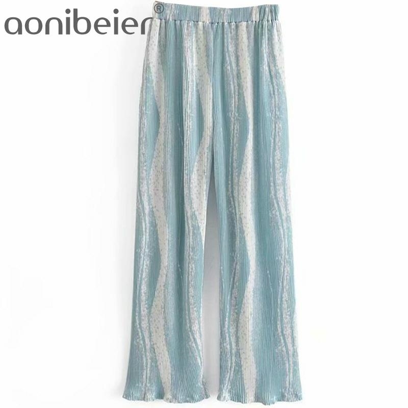 Black Green Tie Dye Loose Pleated Pants Summer Fashion Elastic High Waist Women Casual Trousers Female Wide Leg Pant 210604, Gr
Black Green Tie Dye Loose Pleated Pants Summer Fashion Elastic High Waist Women Casual Trousers Female Wide Leg Pant 210604, Gr