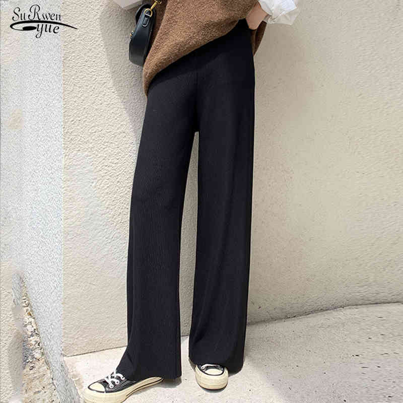 Autumn High Waist Solid Sweatwear Women Pantalon Femme Woman Pants Trousers Winter Straight Wide Leg 11390 210521, Black
Autumn High Waist Solid Sweatwear Women Pantalon Femme Woman Pants Trousers Winter Straight Wide Leg 11390 210521, Black