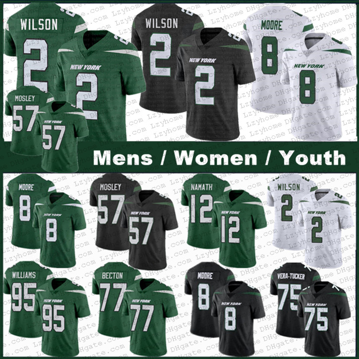 Men Womens Youth Kids 2 Zach Wilson 8 Elijah Moore NY 12 Joe Namath Mekhi Becton 95 Quinnen Williams 75 Alijah Vera-Tucker 57 C.J. Mosley Green White Black Football Jerseys, My store(lzyhome)
Men Womens Youth Kids 2 Zach Wilson 8 Elijah Moore NY 12 Joe Namath Mekhi Becton 95 Quinnen Williams 75 Alijah Vera-Tucker 57 C.J. Mosley Green White Black Football Jerseys, My store(lzyhome)