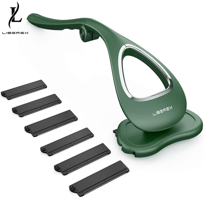 Liberex Back Shaver for Men Adjustable Back Hair Trimmer Stretchable Back Razor Dry Wet Shaving Manual Hair Removal With 6 Blade
Liberex Back Shaver for Men Adjustable Back Hair Trimmer Stretchable Back Razor Dry Wet Shaving Manual Hair Removal With 6 Blade