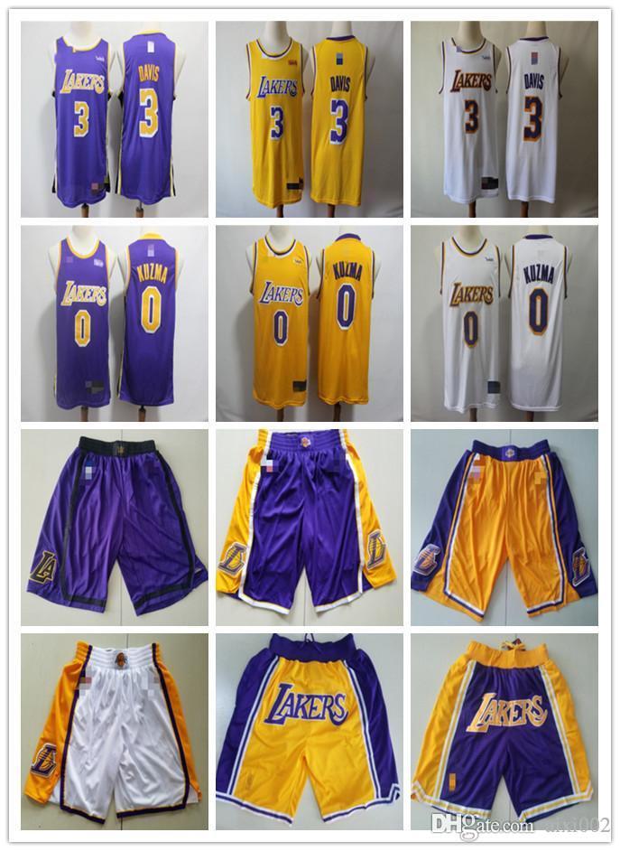 Mens Los Angeles Lakers 0 Kyle Kuzma 3 Anthony Davis Yellow purple Basketball Shorts Basketball Jersey, Black;red
Mens Los Angeles Lakers 0 Kyle Kuzma 3 Anthony Davis Yellow purple Basketball Shorts Basketball Jersey, Black;red