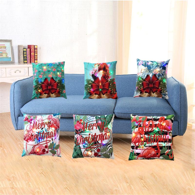 Cushion/Decorative Pillow Colorful LED Light Tropical Pink Flamingo Cushion Cover Decorative Boho Throw Case For Car Home Sofa 45*45cm, 006
Cushion/Decorative Pillow Colorful LED Light Tropical Pink Flamingo Cushion Cover Decorative Boho Throw Case For Car Home Sofa 45*45cm, 006