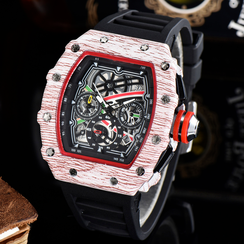 1-7Mens montre de luxe watches silicone strap fashion designer watch sports quartz analog clock Relogio Masculino
1-7Mens montre de luxe watches silicone strap fashion designer watch sports quartz analog clock Relogio Masculino
