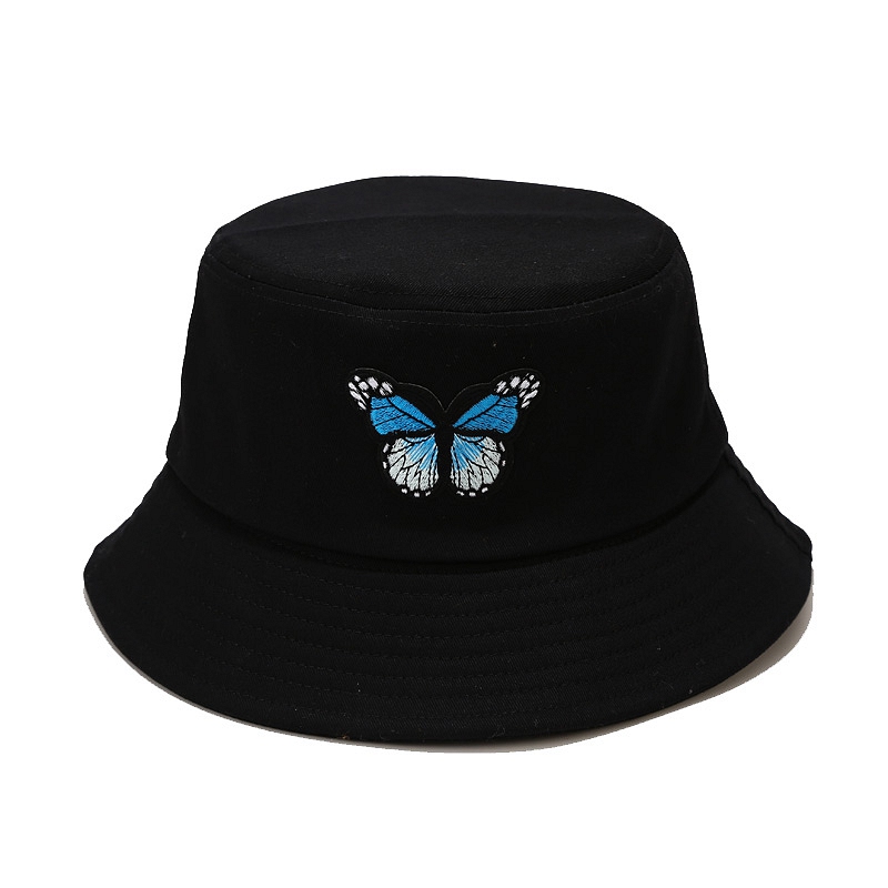 Summer Women Butterfly Embroidered Bucket Hats Fisherman Hat Casual Outdoor Panama Cap Harajuku Foldable Fishing Hat, White
Summer Women Butterfly Embroidered Bucket Hats Fisherman Hat Casual Outdoor Panama Cap Harajuku Foldable Fishing Hat, White