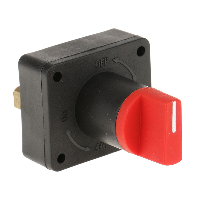 Motorcycle Electrical System Switch Battery Parts DC12V Anti-Leakage Master Disconnect Rotary Isolator Cut Off Kill Switchs For Batterys Car Tricycle 