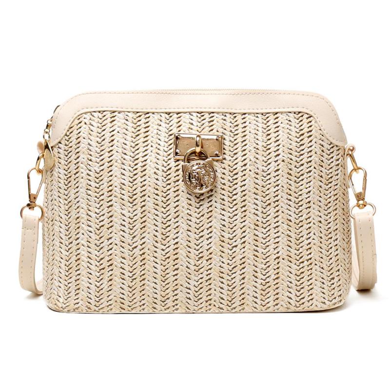 Shoulder Bags Casual Summer 2021 Crossbody Bag Rattan Beach Lady Travel Purses And Handbags