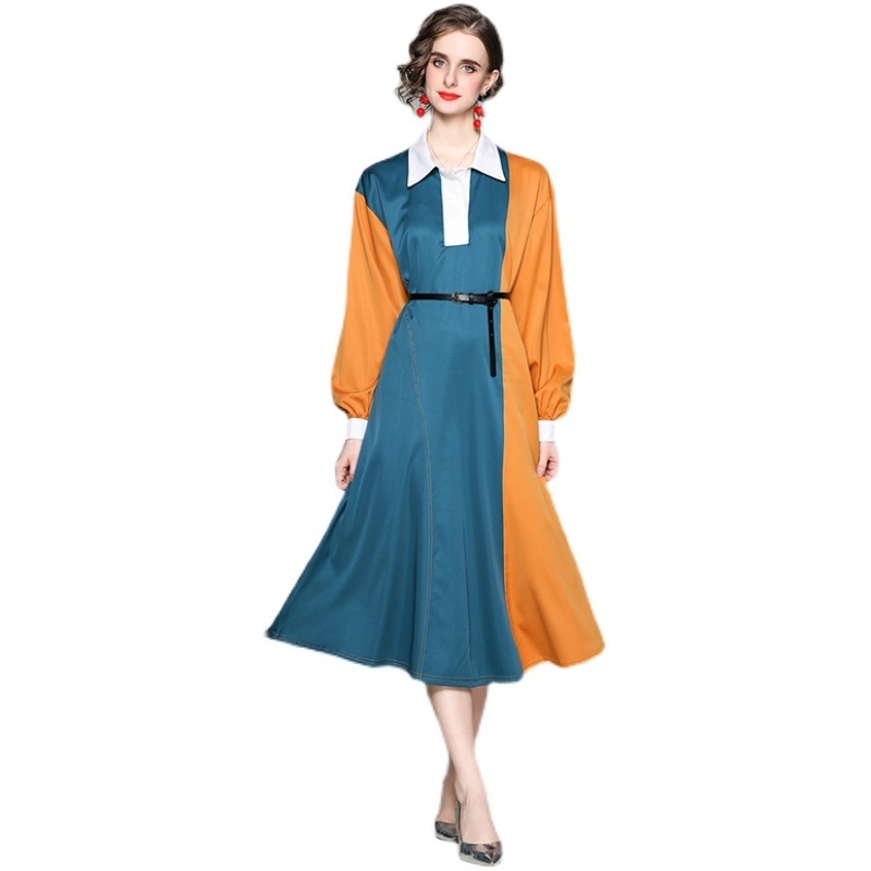 Women Spring Designer Elegant Dress Luxury Sexy Slim Casual Office Party Robe Ladies Vintage Long Sleeve Dresses Vestidos 210525, Lake blue
Women Spring Designer Elegant Dress Luxury Sexy Slim Casual Office Party Robe Ladies Vintage Long Sleeve Dresses Vestidos 210525, Lake blue
