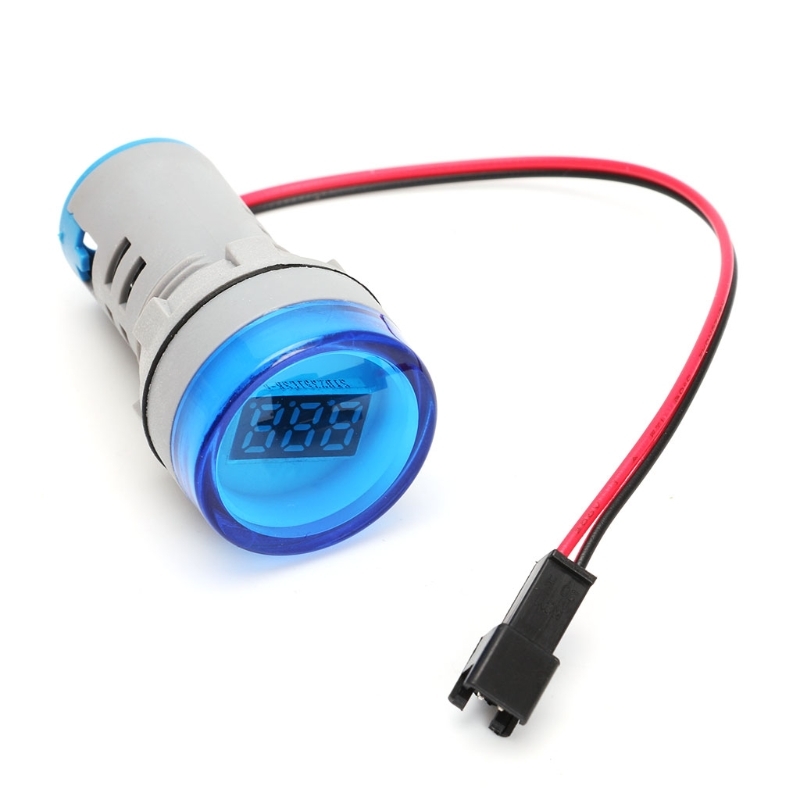 Ac 220V 0-100A Digital Amp Meter 22 mm Display Monitor Current Meters Meter Tester Tool