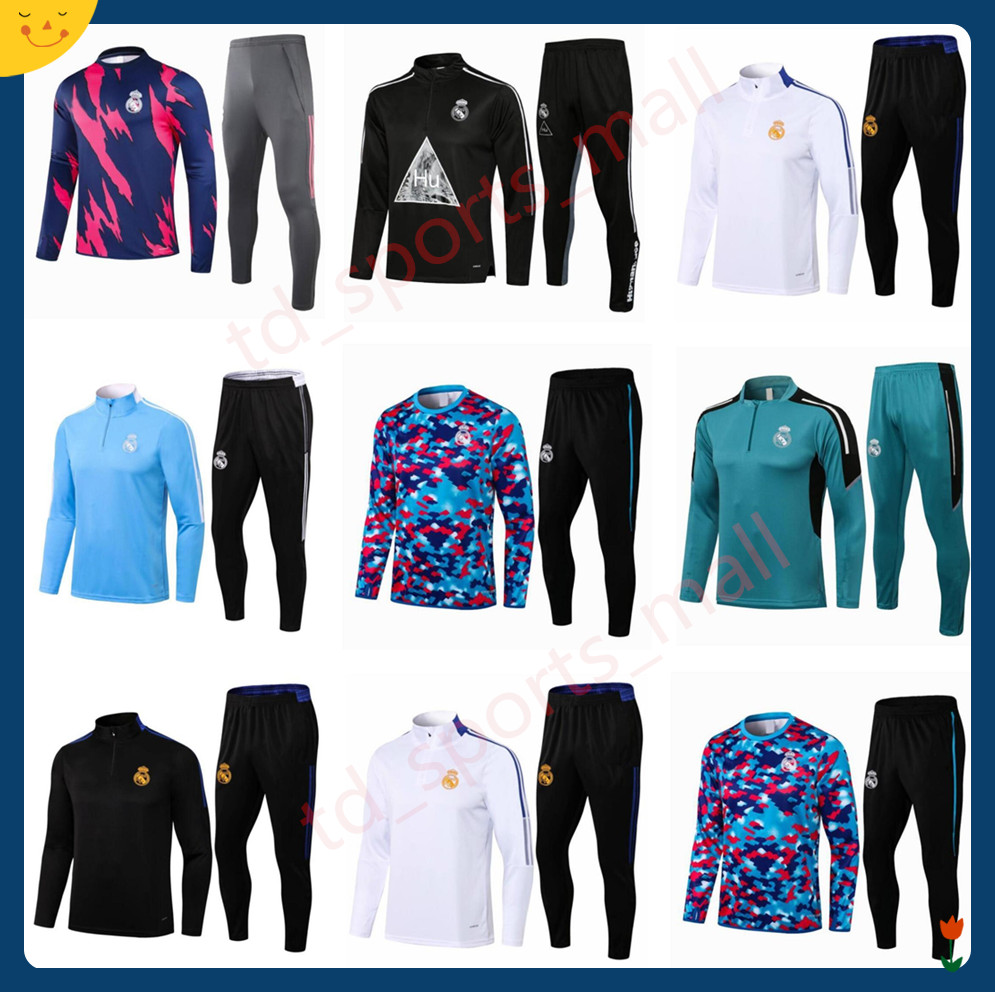 21 22 Real Madrid Long sleeve tracksuit jacket survetement 2021 2022 ALABA HAZARD BENZEMA ASENSIO MODRIC MARCELO VALVERDE football jackets soccer training suit, As shown in illustration
21 22 Real Madrid Long sleeve tracksuit jacket survetement 2021 2022 ALABA HAZARD BENZEMA ASENSIO MODRIC MARCELO VALVERDE football jackets soccer training suit, As shown in illustration